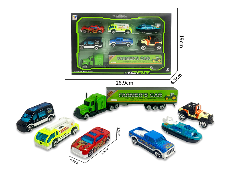 1:64 Slide Alloy City Car