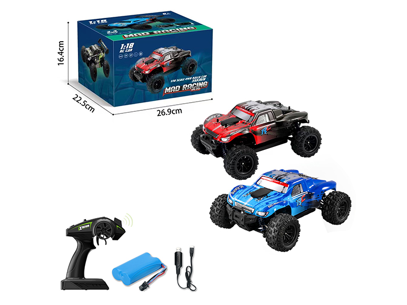 1:18 R/C 4Wd  High Speed Off-Road Vehicle