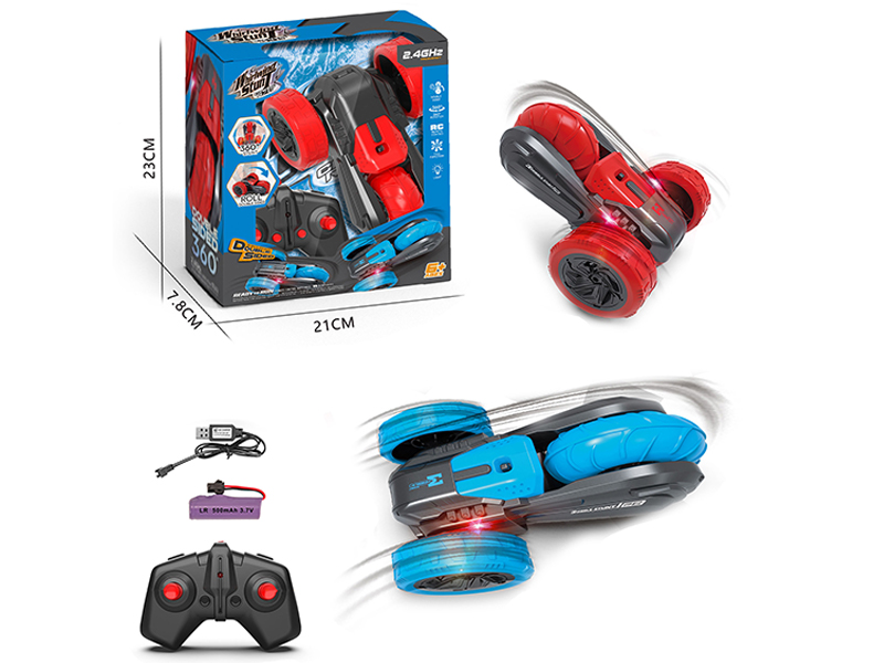 2.4G R/C Three Wheeled Stunt Vehicle With Light