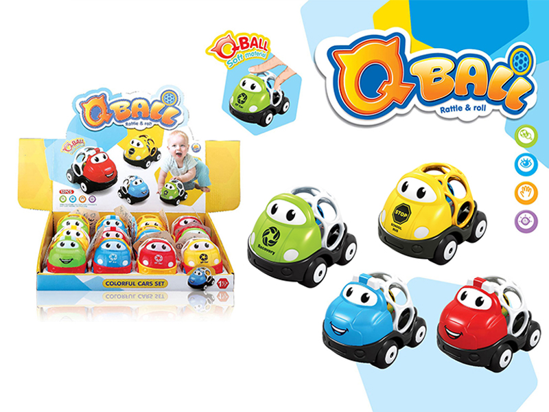 Baby Soft Adhesive Vehicle 12PCS