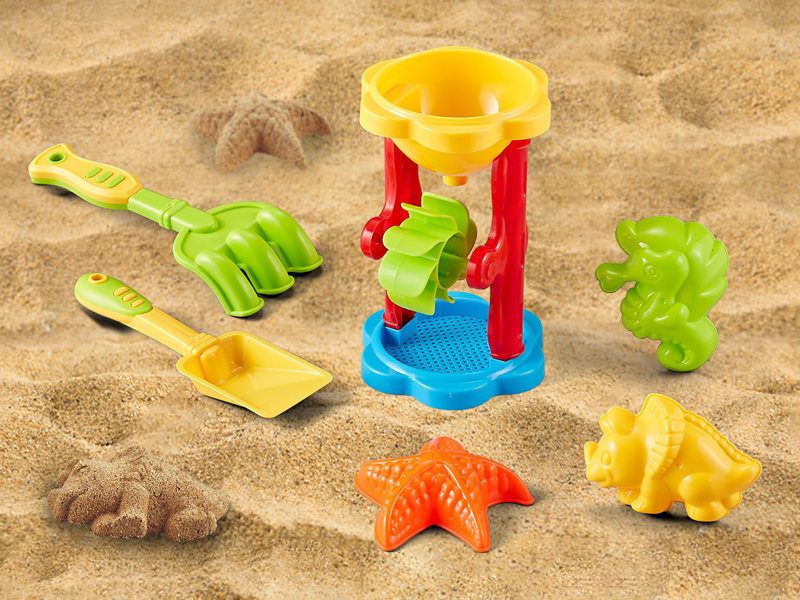 Hourglass Beach Toy Set 6PCS