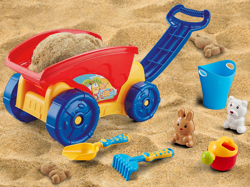 Beach Trailer Toy Set 9PCS