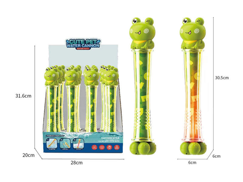 12PCS Frog Water Cannon