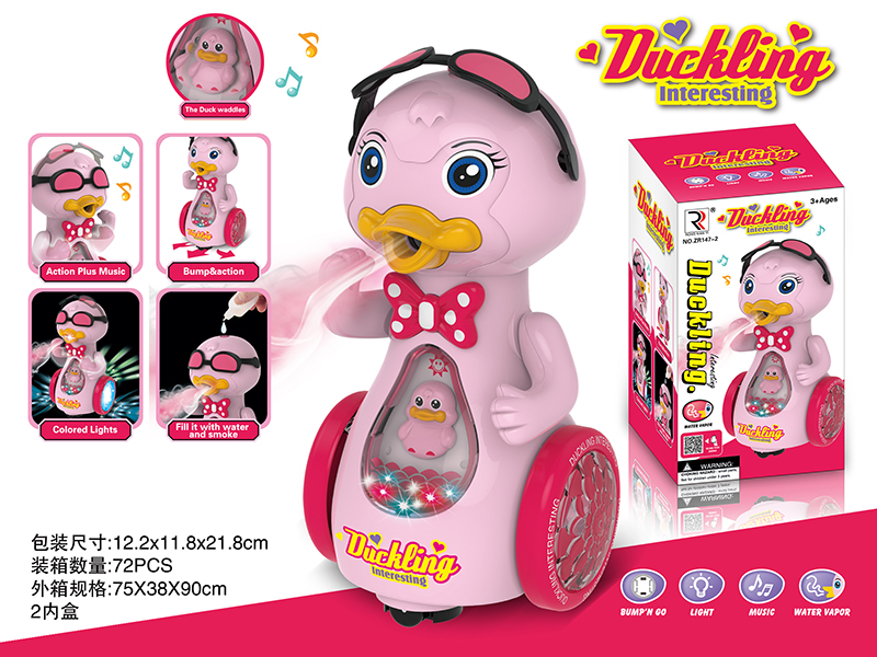 B/O Go And Bump Duck With Light and Music,Spray