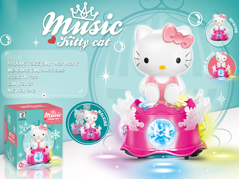 B/O Go And Bump Hello Kitty With Lights and Music