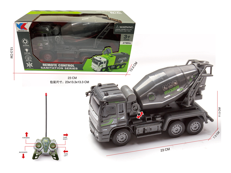 1:30 4CH R/C Engineering Mixer Truck