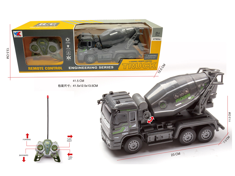 1:30 4CH R/C Engineering Mixer Truck