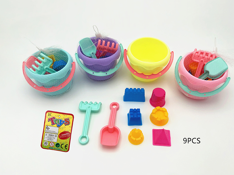 Sand Bucket Set 9pcs