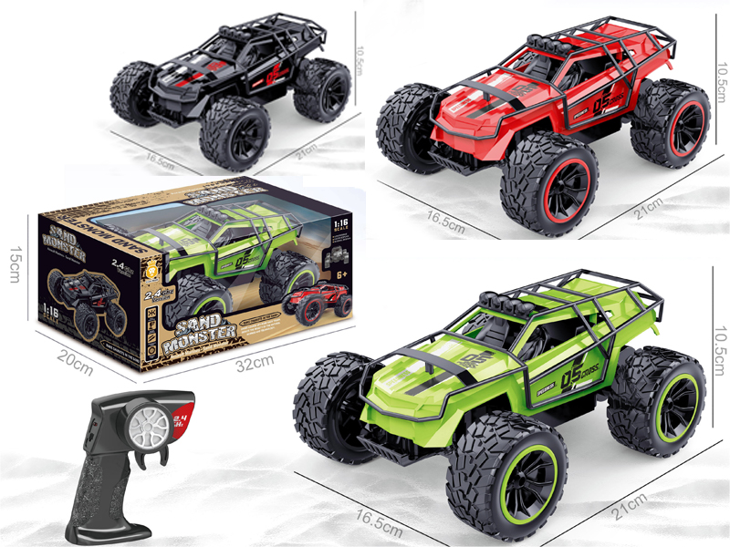 2.4G R/C High Speed Crossing Truck