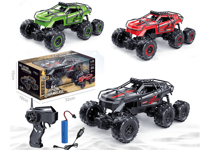 2.4G R/C High Speed Crossing Truck