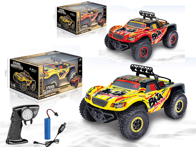 2.4G 1:16 4CH R/C PVC High Speed Car