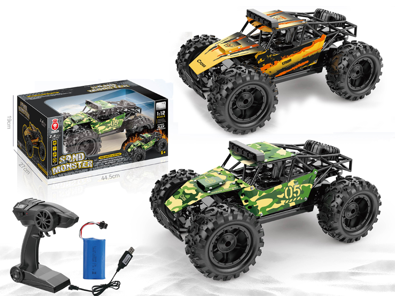 1:12 R/C 4CH Alloy High Speed Car