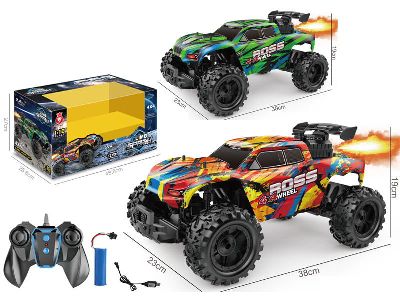 1:10R/C 4WD Pvc High Speed Spray Truck