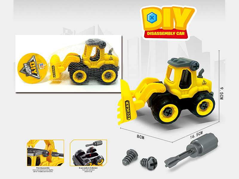 DIY Assembly Engineering Bulldozer