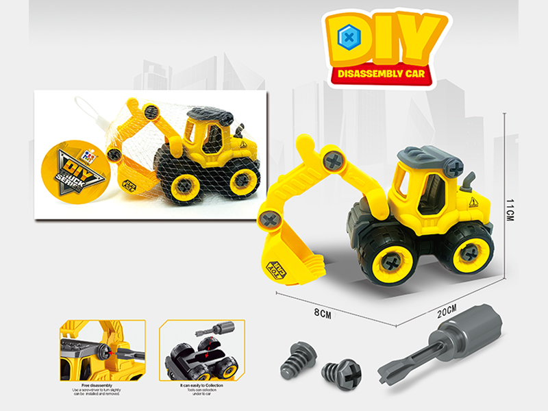 DIY Assembly Engineering Excavator