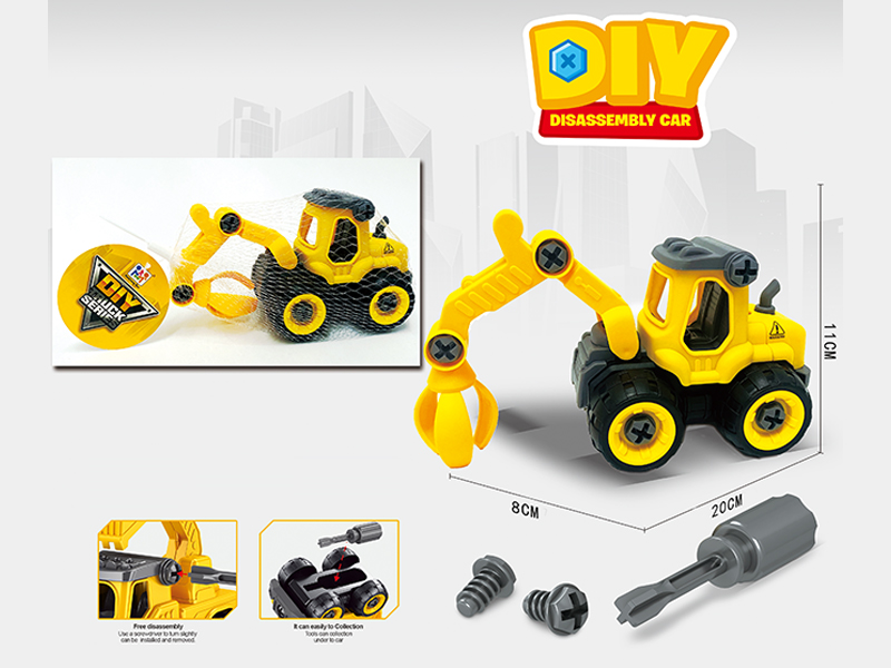 DIY Assembly Engineering Grab Crane