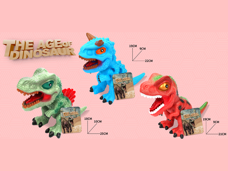 Vinyl Simulated Dinosaur Toy With BB
