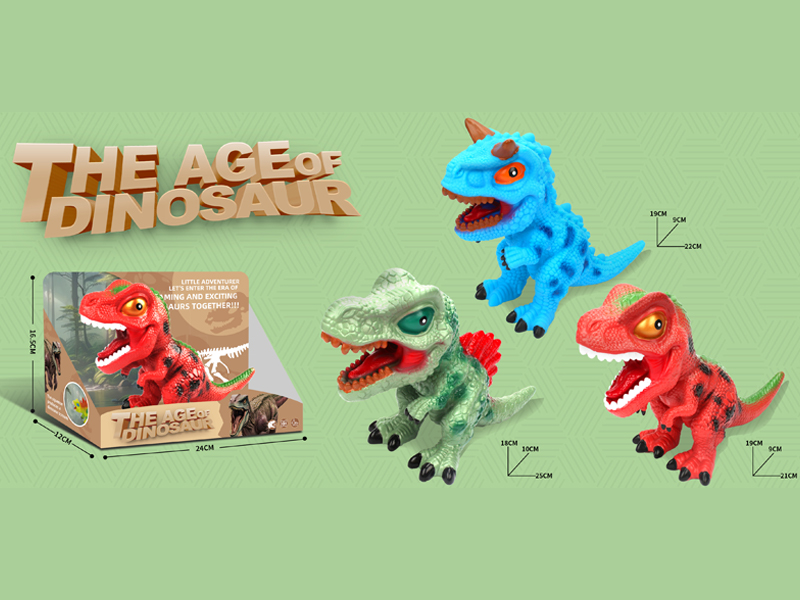Vinyl Simulated Dinosaur Toy With BB