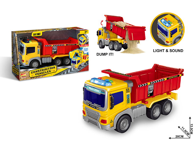 1:16 Friction Engineering Dump Truck