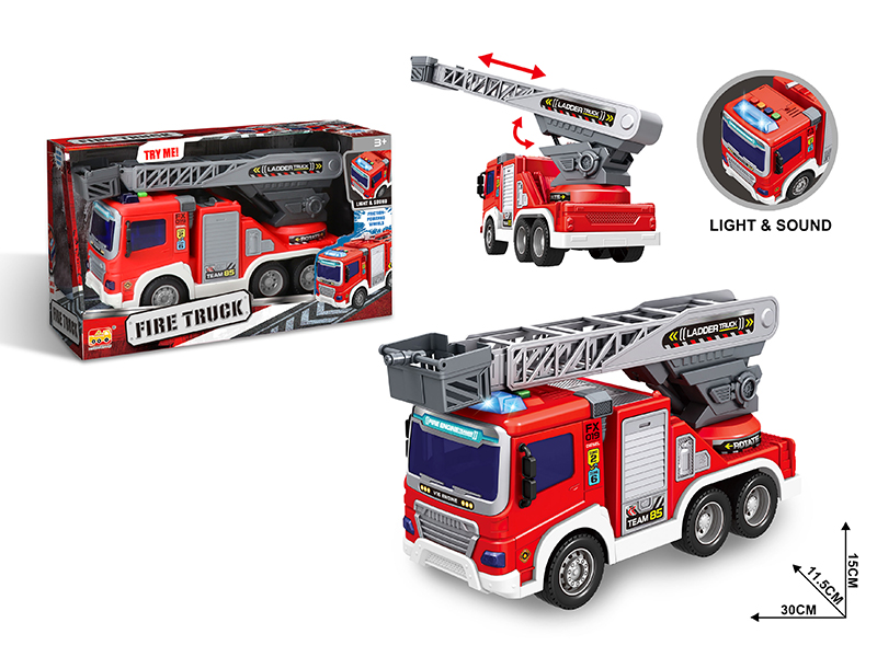 1:16 Friction Ladder Truck
