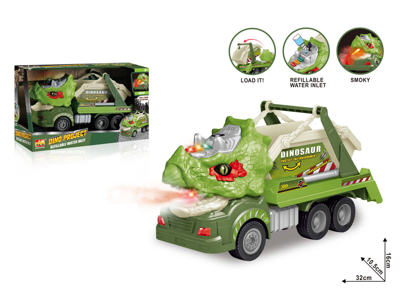 1:16 Friction Triceratops Truck