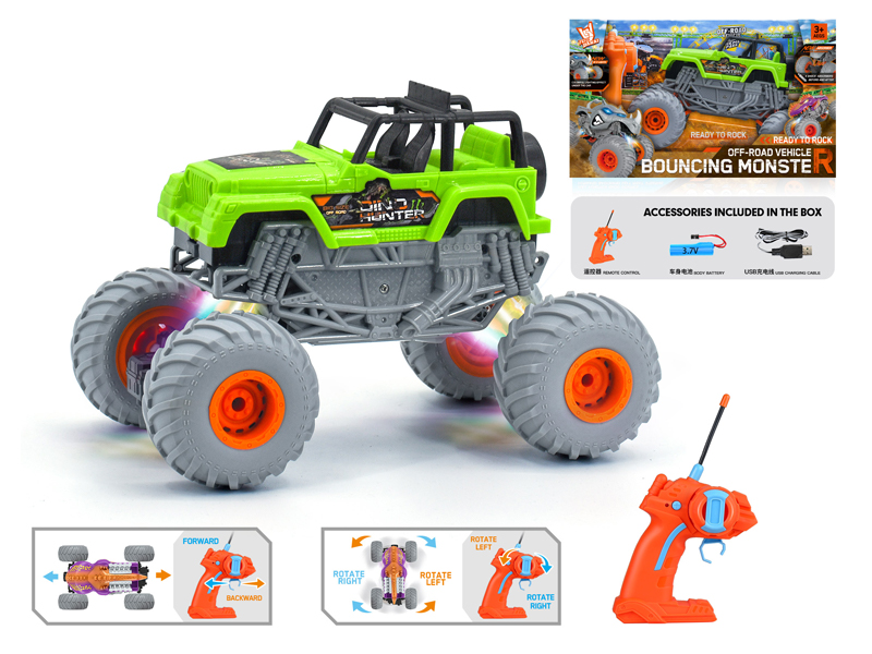 1:16 R/C Wind Fire Wheel Jeep Climbing Car