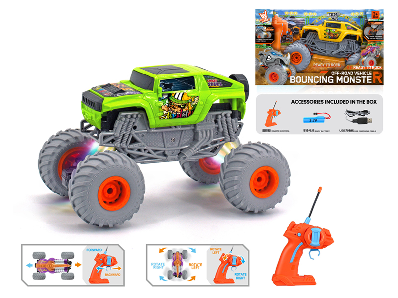 1:16 R/C Wind Fire Wheel Hummer Climbing Vehicle