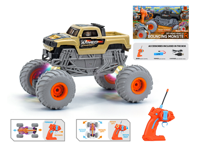 1:16 R/C Wind Fire Wheel Hummer Climbing Vehicle