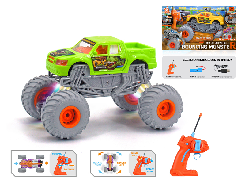 1:16 R/C Wind Fire Wheel Pickup Climbing Vehicle