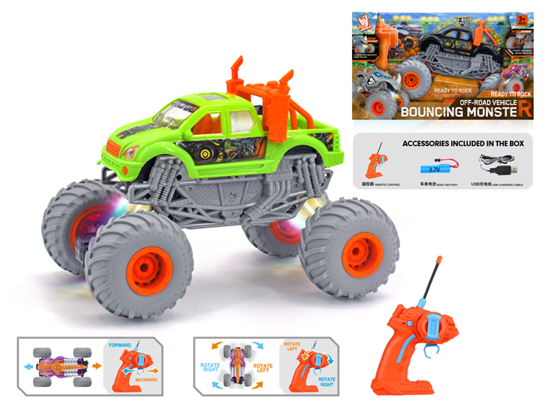 1:16 R/C Wind Fire Wheel Pickup Climbing Vehicle