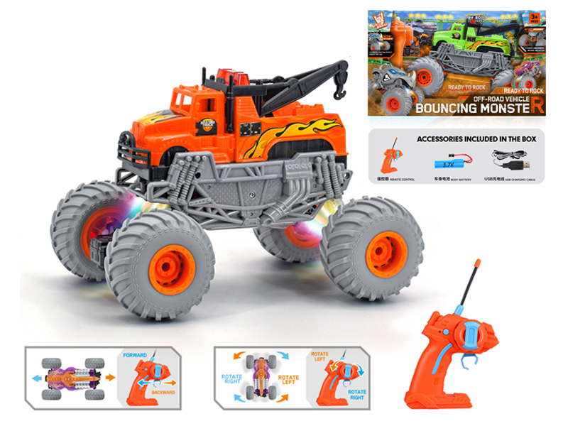 1:16 R/C Wind Fire Wheel Wreck Crane