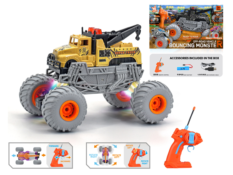 1:16 R/C Wind Fire Wheel Military Wreck Crane