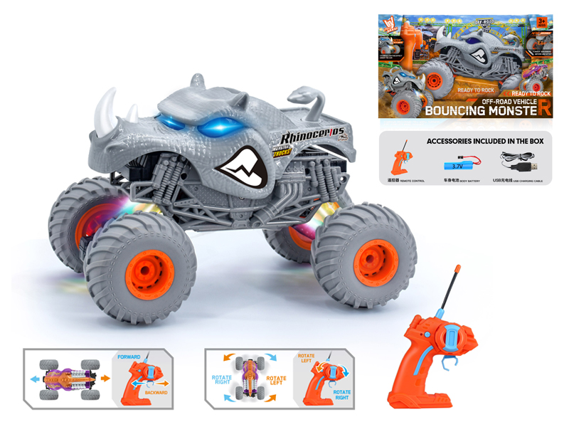 1:16 R/C Wind Fire Wheel Rhino Climbing Vehicle