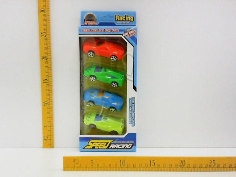 Pull Back Solid Color Sports Cars