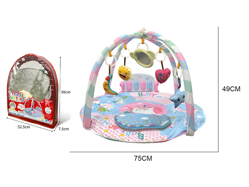 Baby Pedal Piano Fitness Blanket (Regular Mat, With Sound/Music)