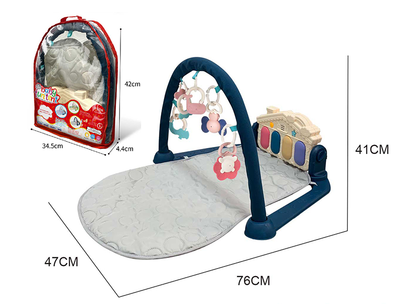 Baby Pedal Piano Fitness Blanket (Mat Washable,With Sound/Music)