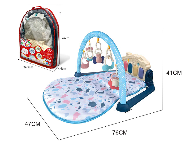 Baby Pedal Piano Fitness Blanket (Mat Washable,With Sound/Music)