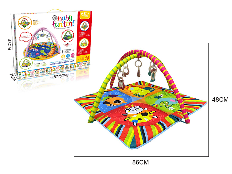 Baby Play Mat(Environmental Rattles)