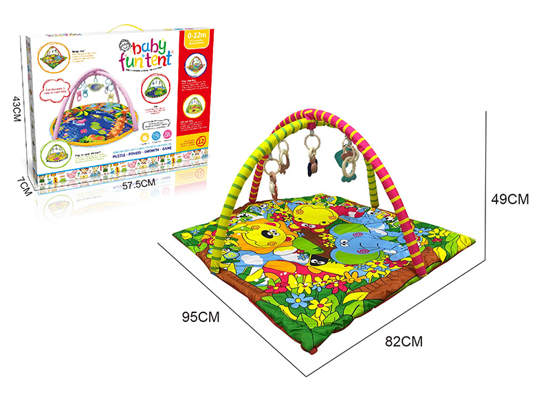 Baby Play Mat(Environmental Rattles)