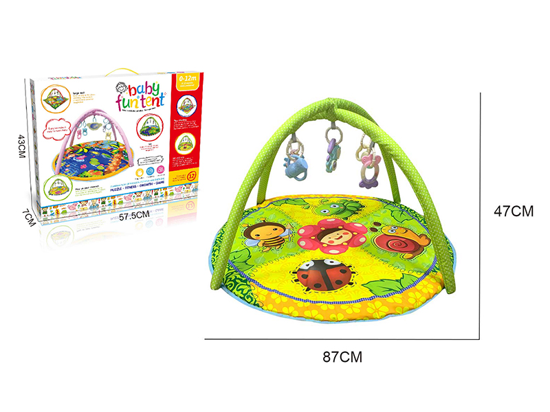 Baby Play Mat(Environmental Rattles)