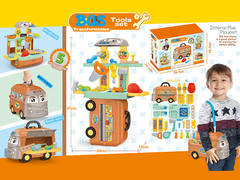 5 In 1 Transformation Bus Tools Set