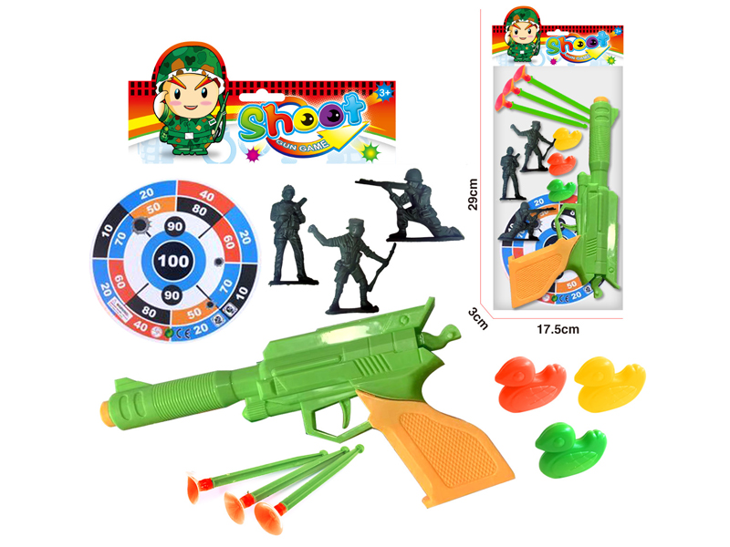 Soft Bullet Gun Police Toy Set