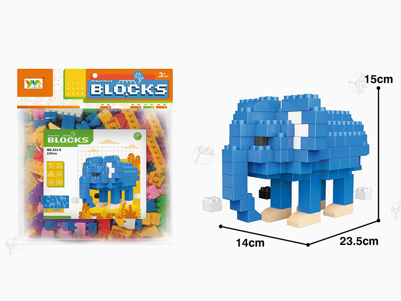 Elephant Building Blocks 135pcs
