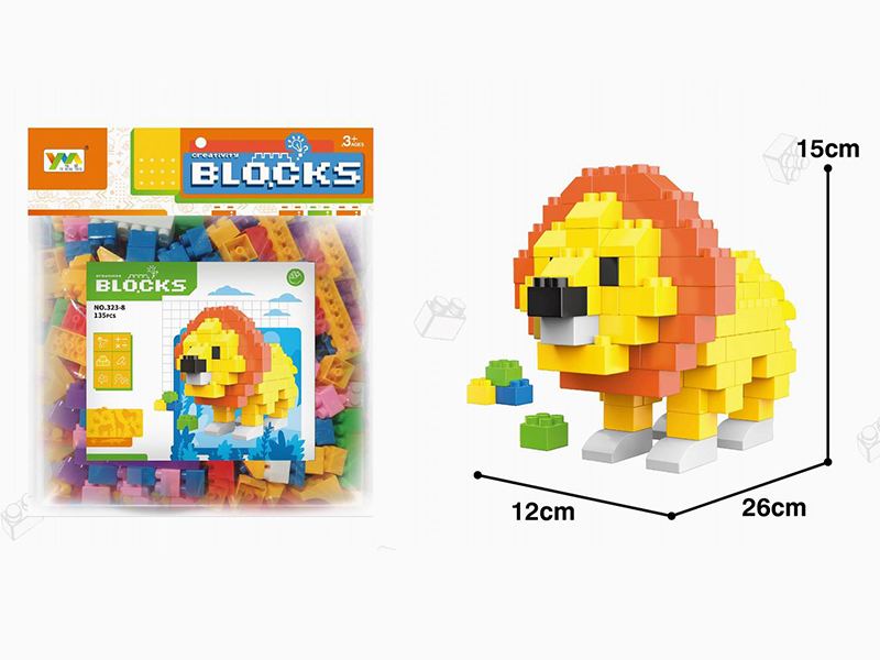 Lion Building Blocks 135pcs