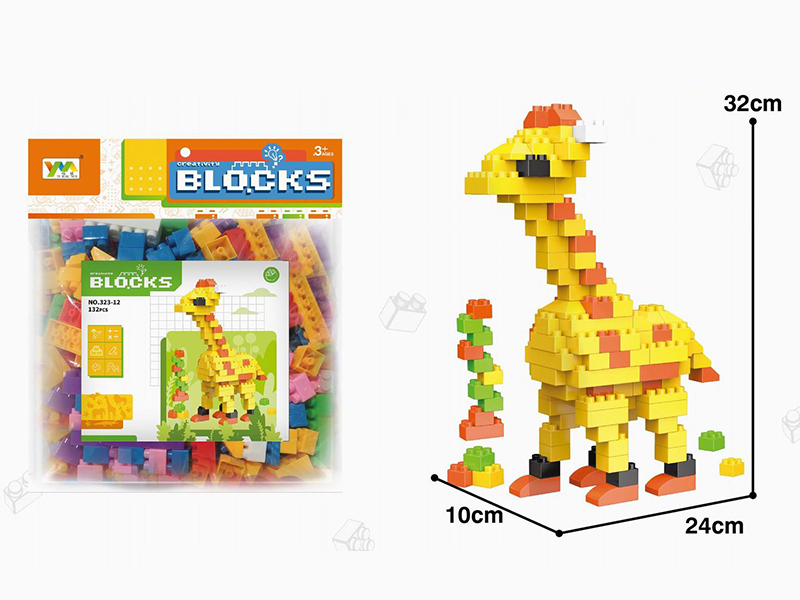 Giraffe Building Blocks 132pcs