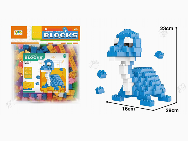 Plesiosaur Building Blocks 141pcs