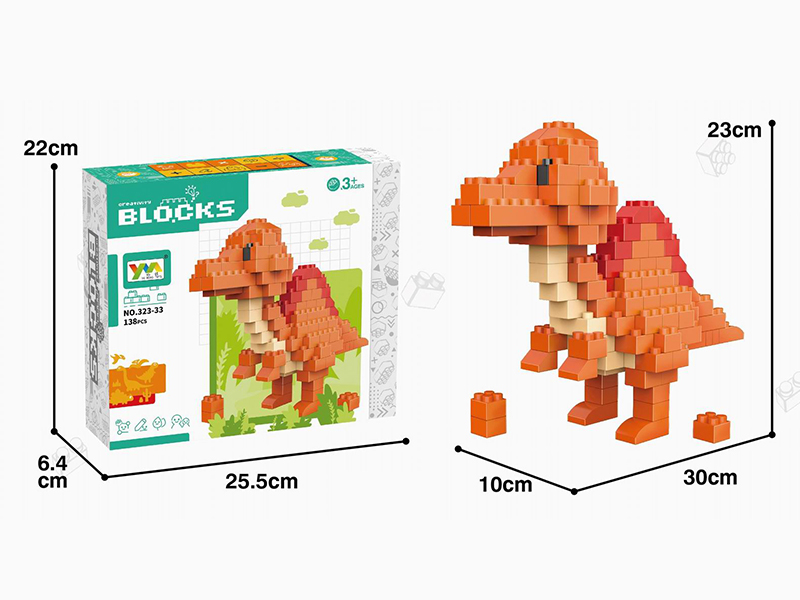 Spinosaurus Building Blocks 138pcs