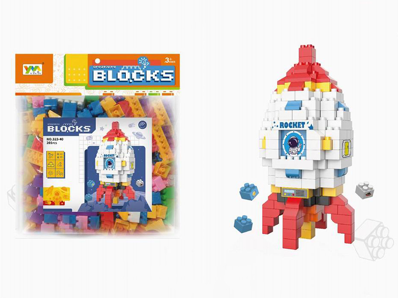 Rocket Building Blocks 201pcs