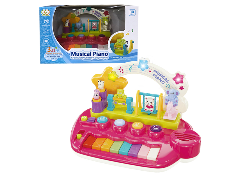 Musical Piano(Red)
