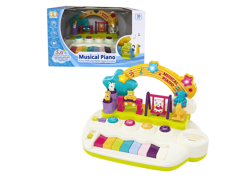 Musical Piano(White)